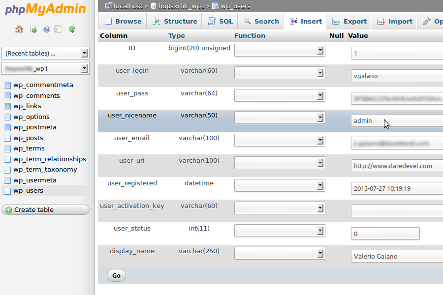 change-wordpress-username-step6